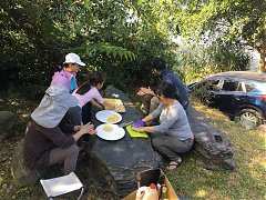 登白賓山遊桃花園、平安夜野..
