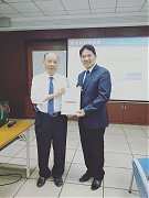 108年4月16日年度會友訪視：郭耀欣前理事長