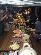 10.豐富的晚餐菜色